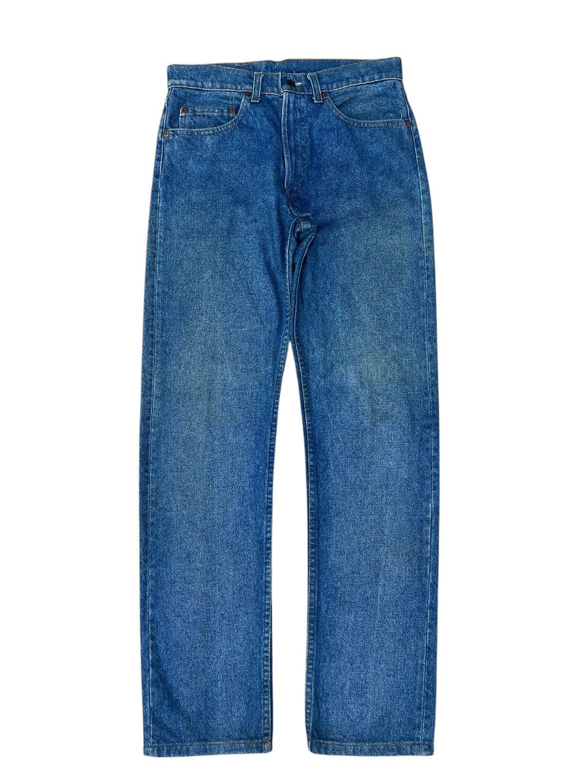 Levi's Vintage 80s Levi’s 505 Dirty Mud Denim Jeans Size US 31 - 3 Thumbnail