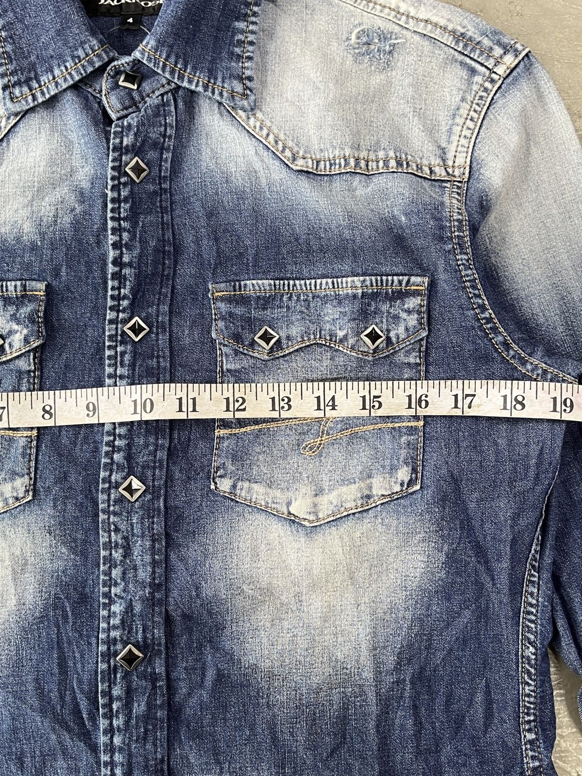 JACKROSE Jackrose Distressed Patchwork Indigo Boro Kapital Style Size US S / EU 44-46 / 1 - 4 Thumbnail