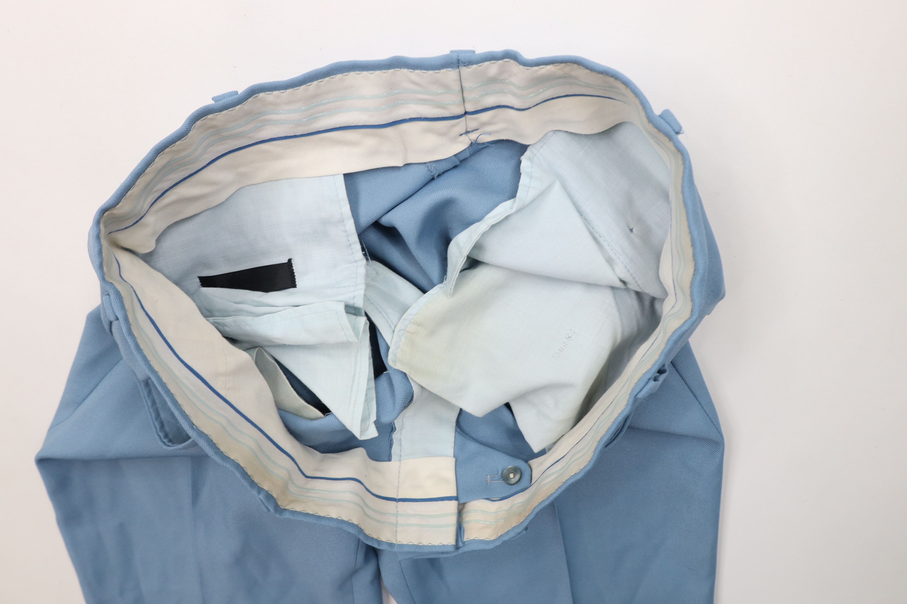 Vintage Vintage 70s Streetwear Chino Pants Carolina Blue USA Size US 36 / EU 52 - 6 Thumbnail