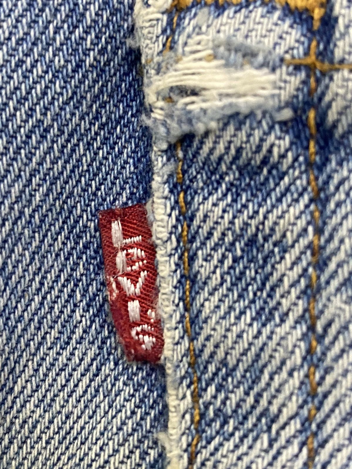 Levi's 💥LEVIS 501 90s REWORK INSPIRE BY KAPITAL BORO SASHIKO JAPAN Size US 32 / EU 48 - 18 Thumbnail