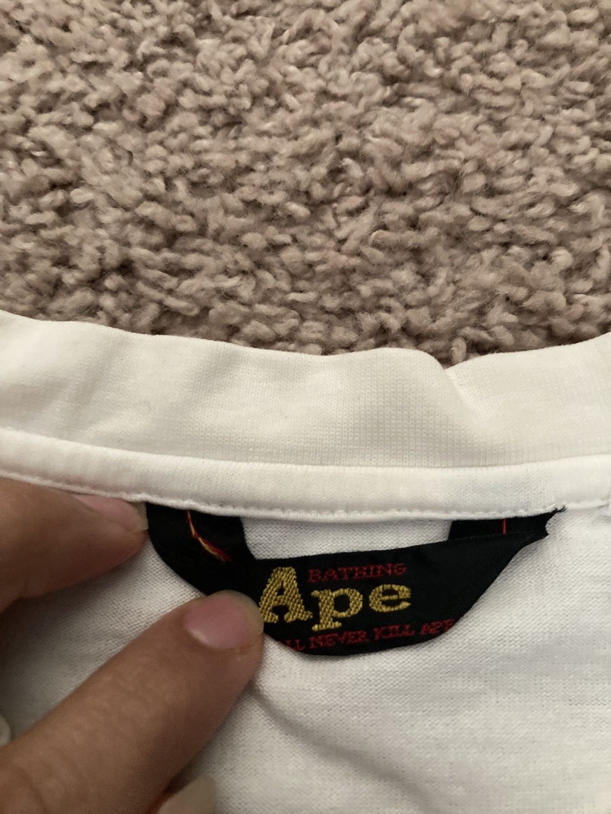 Bape 1995 Bape ASNKA Stitched Embroidered Logo Ape Never Kill 90s Size US M / EU 48-50 / 2 - 5 Thumbnail