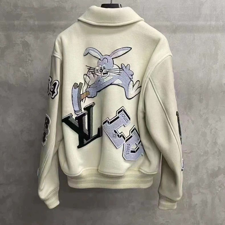 Louis Vuitton louis vuitton White Bugs Bunny embroidered logo baseball ja Size US M / EU 48-50 / 2 - 2 Thumbnail