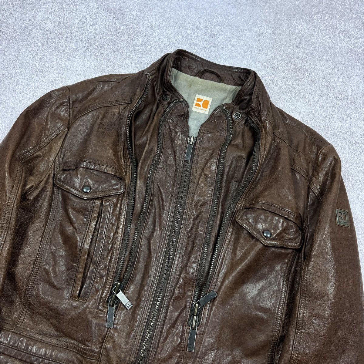 Hugo Boss Hugo Boss Joey-W Thermore Cow Leather Warm Jacket Size 48 Size US M / EU 48-50 / 2 - 10 Thumbnail