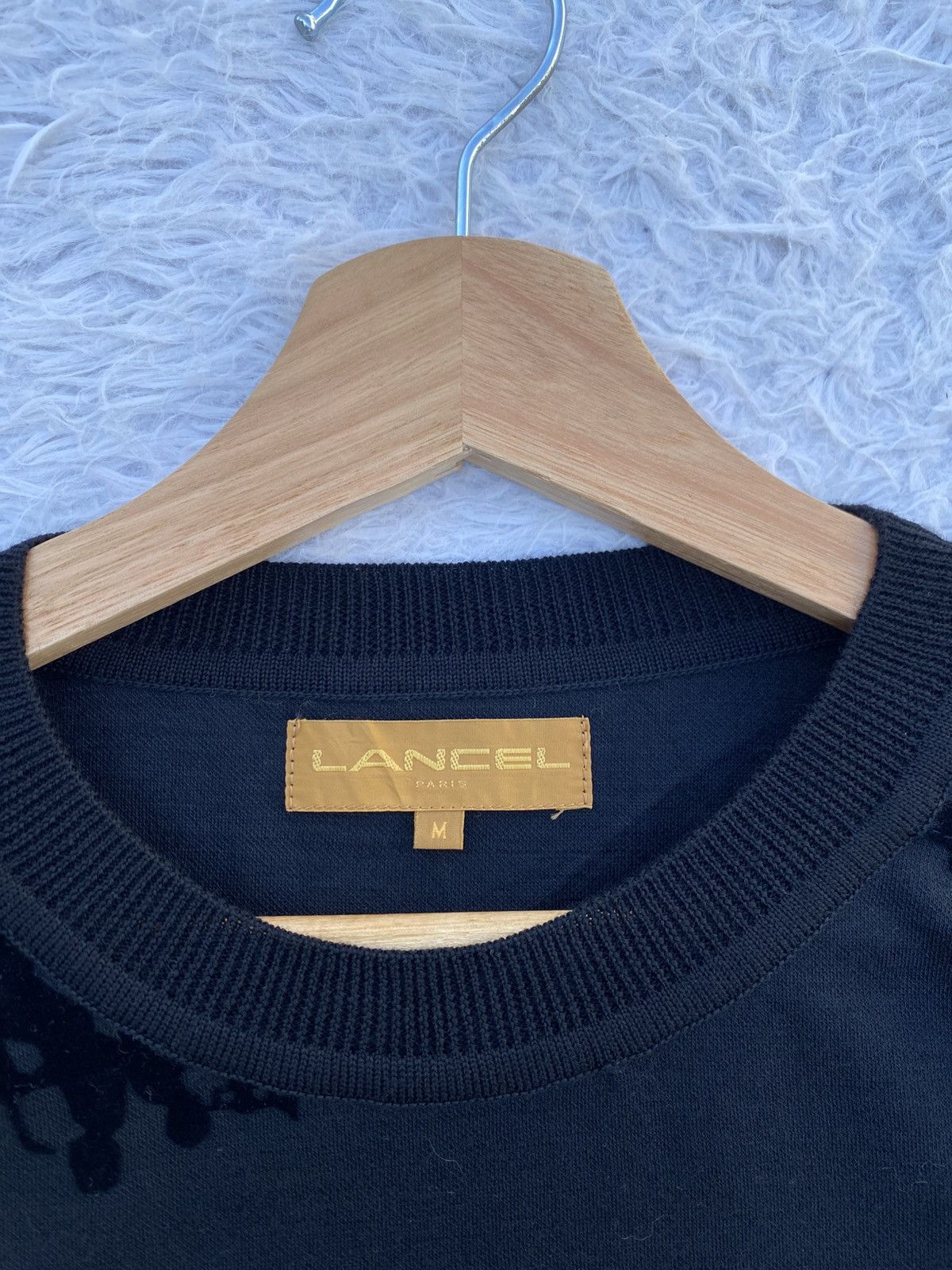 Lancel Rare Vintage 90s LANCEL Paris Nice Design Sweater Size US M / EU 48-50 / 2 - 7 Thumbnail
