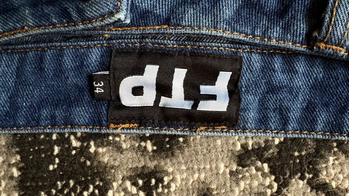 Fuck The Population FTP All Over Print Jeans – Blue Size US 34 / EU 50 - 4 Thumbnail