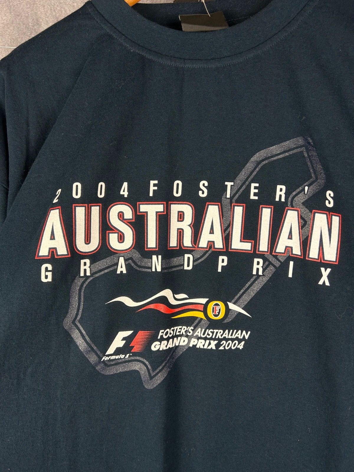 Vintage Formula 1 Australia from 2004 licenced Grand Prix F1 navy Size US XL / EU 56 / 4 - 3 Thumbnail
