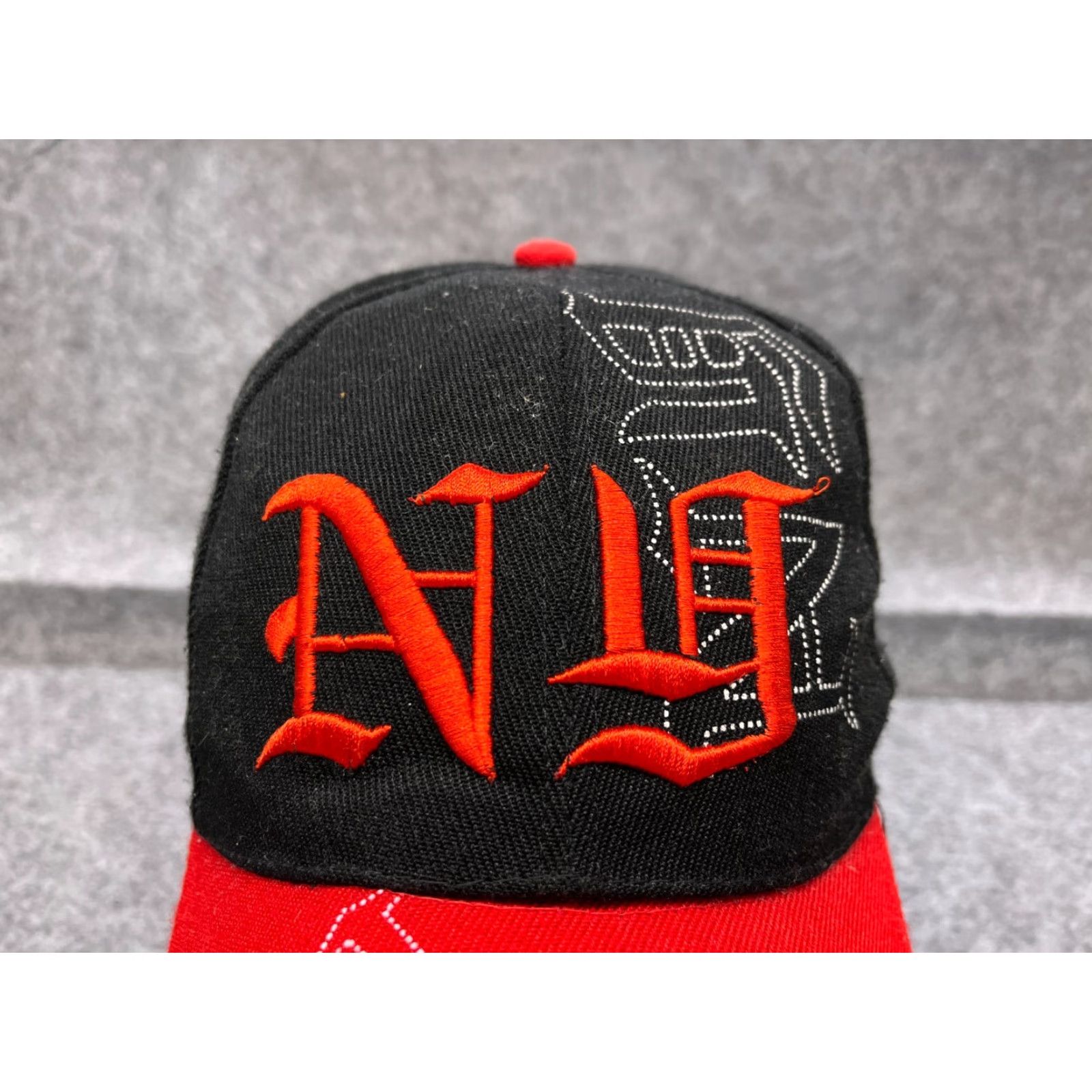 Vintage New York NY Hat Cap Adjustable One Size Black Red Cotton Blend Embroidered Baseball Cap Men Outdoor Casual Travel Mens Womens Boys Girls Size ONE SIZE - 2 Thumbnail