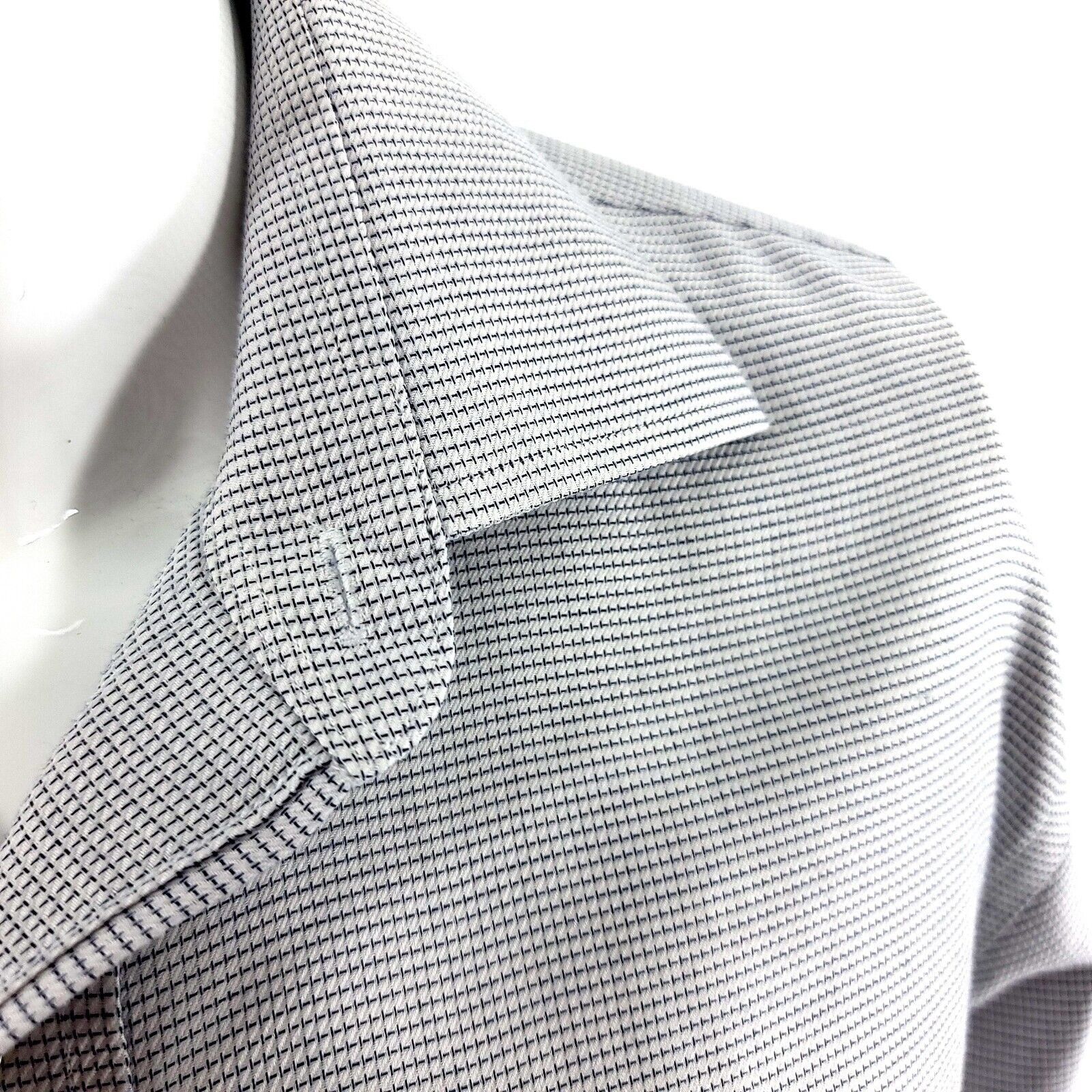 Jos. A. Bank Jos A Bank Signature Button Front Dress Shirt 16-33 White Bl Size US L / EU 52-54 / 3 - 3 Thumbnail