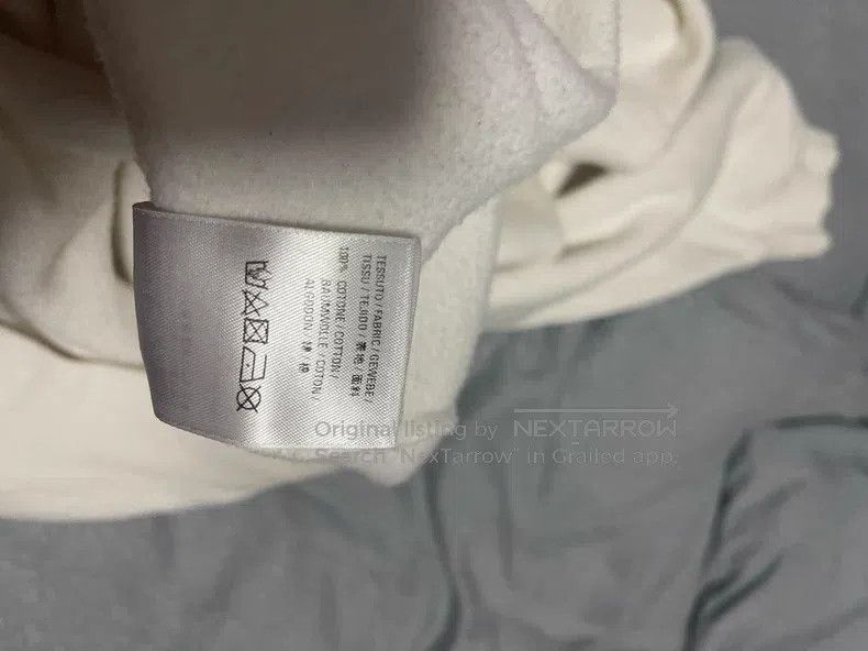 Balenciaga Balenciaga White Eco-Friendly Sweatshirt Size US S / EU 44-46 / 1 - 9 Thumbnail
