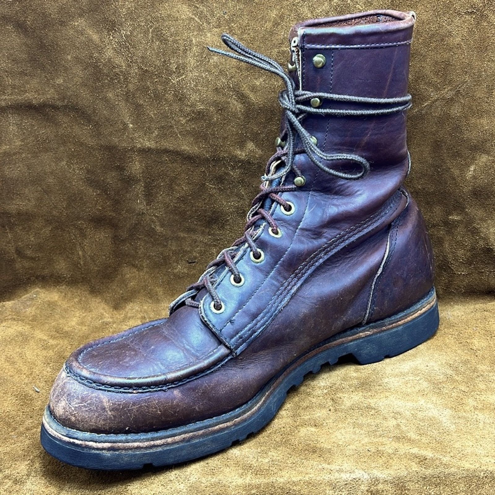 Filson Filson Mock Toe Brown Leather Boots Size US 12 / EU 45 - 6 Thumbnail