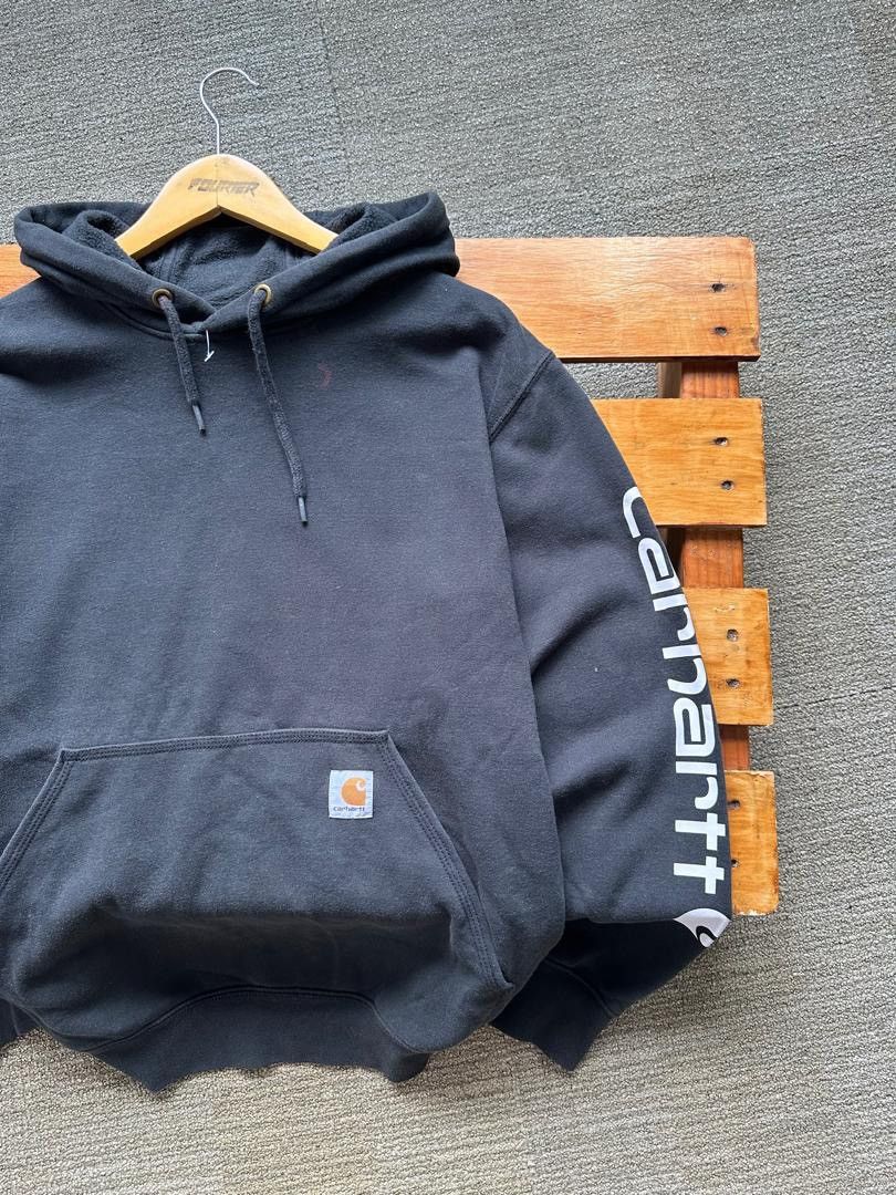 Carhartt CARHARTT SPELLOUT SLEEVE HOODIE Size US S / EU 44-46 / 1 - 2 Thumbnail