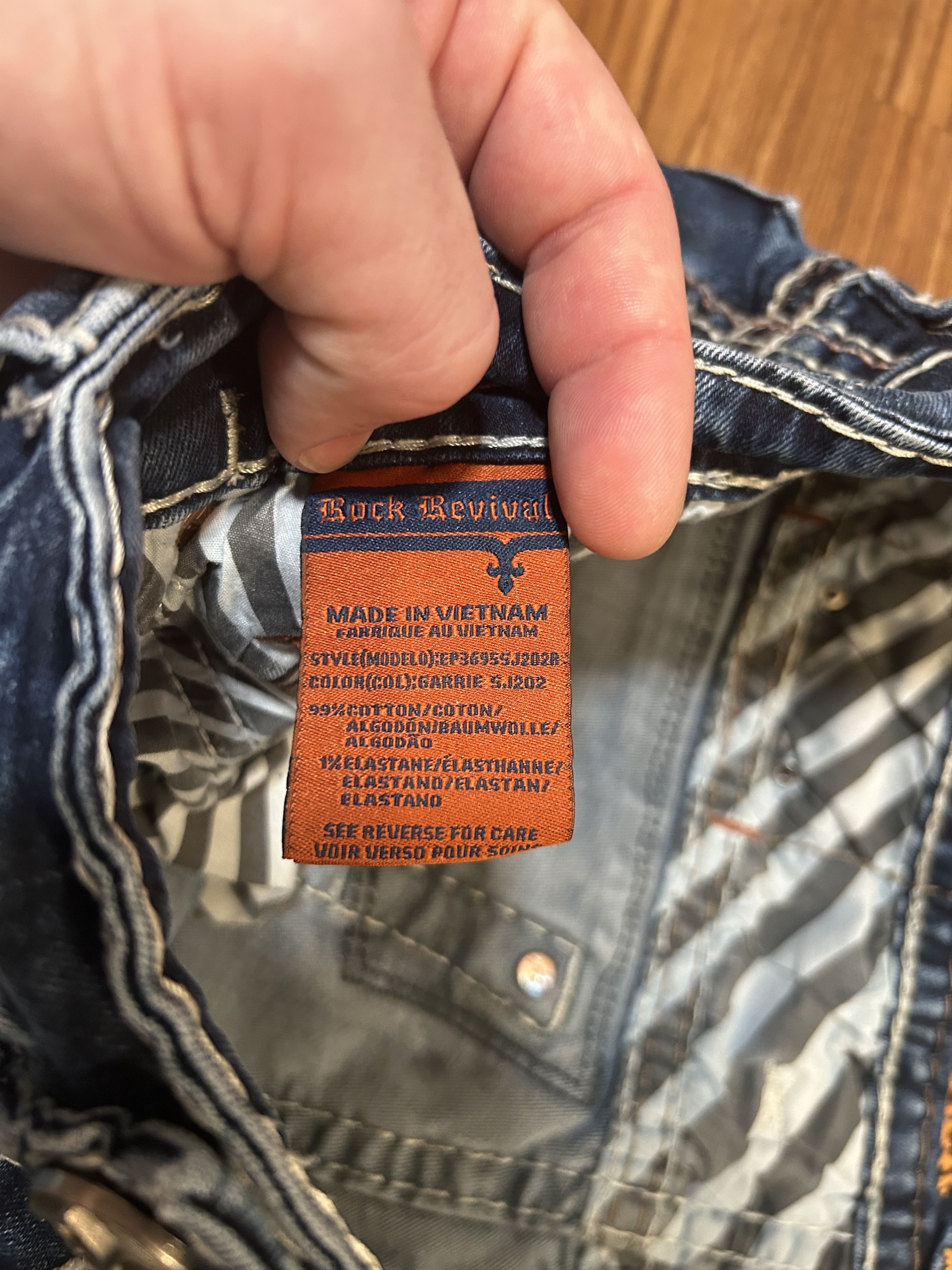 Rock Revival Garrie Slim Straight 36x30 Size US 36 / EU 52 - 6 Thumbnail