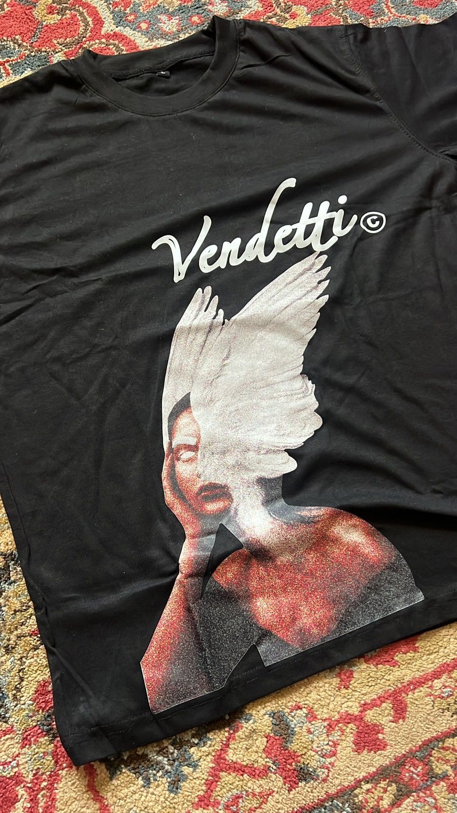 Other Black graphic T-shirt Size US L / EU 52-54 / 3 - 2 Thumbnail