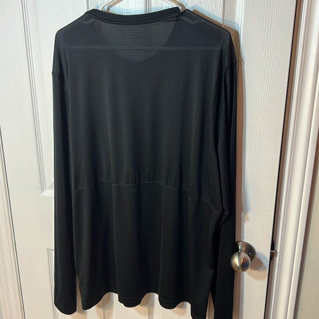 Reebok Reebok Men's Black Long Sleeve Speedwick Shirt size 2XL Size US XXL / EU 58 / 5 - 5 Thumbnail