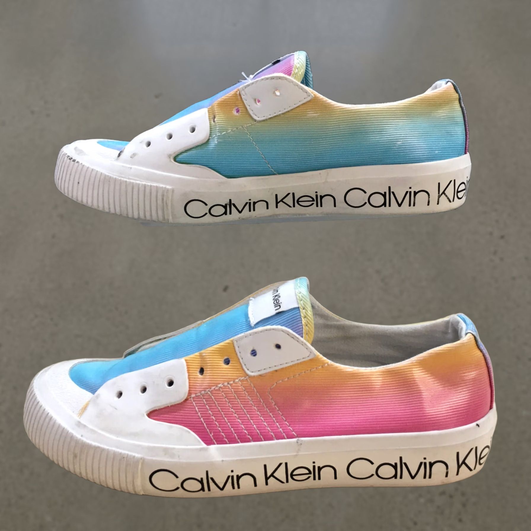 Calvin Klein Calvin Klein Shoes Womens 5.5 M Clauri Low Top Sneakers Multicolor Round Toe - Casual Sneaker for Women Size M / US 6-8 / IT 42-44 - 1 Thumbnail