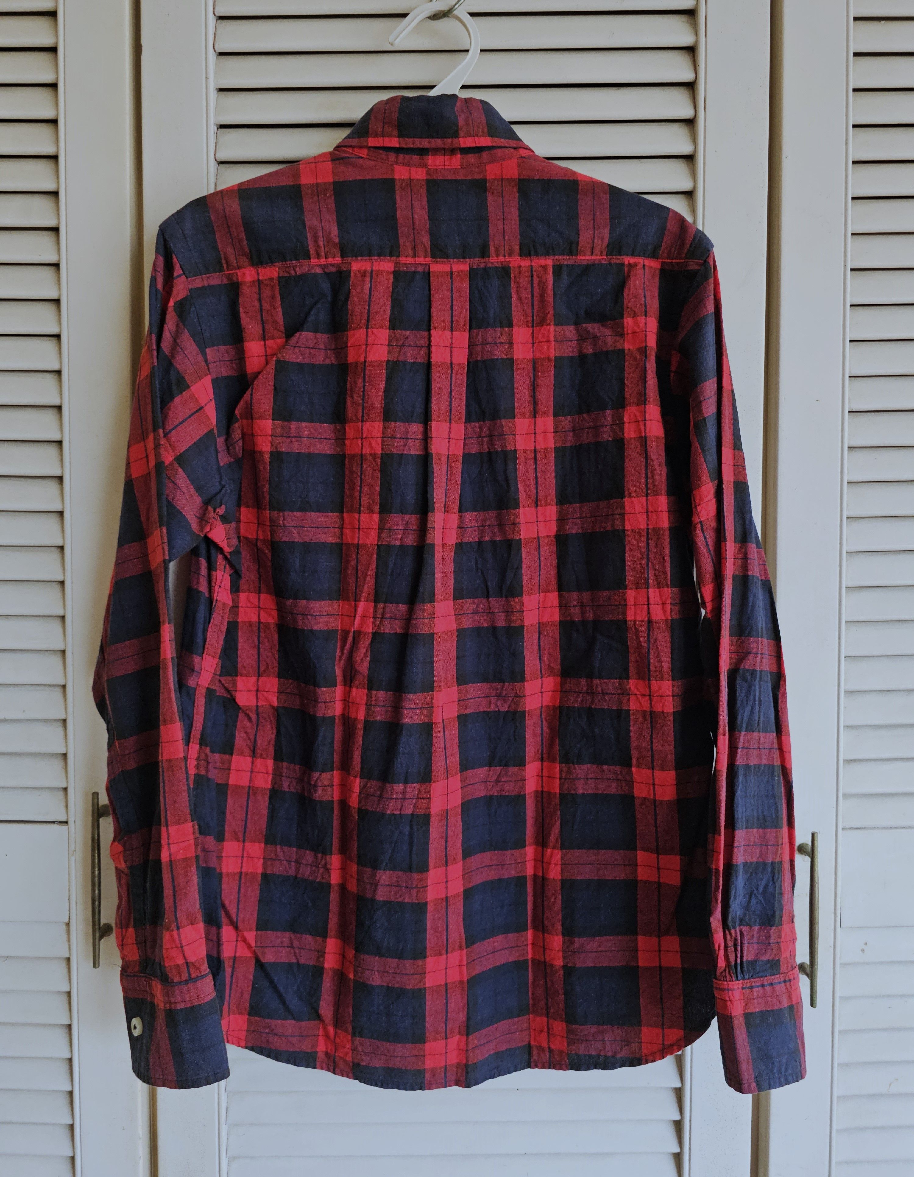 Sugar Cane Sugar Cane Long Sleeve Checkered Red Size US S / EU 44-46 / 1 - 7 Thumbnail
