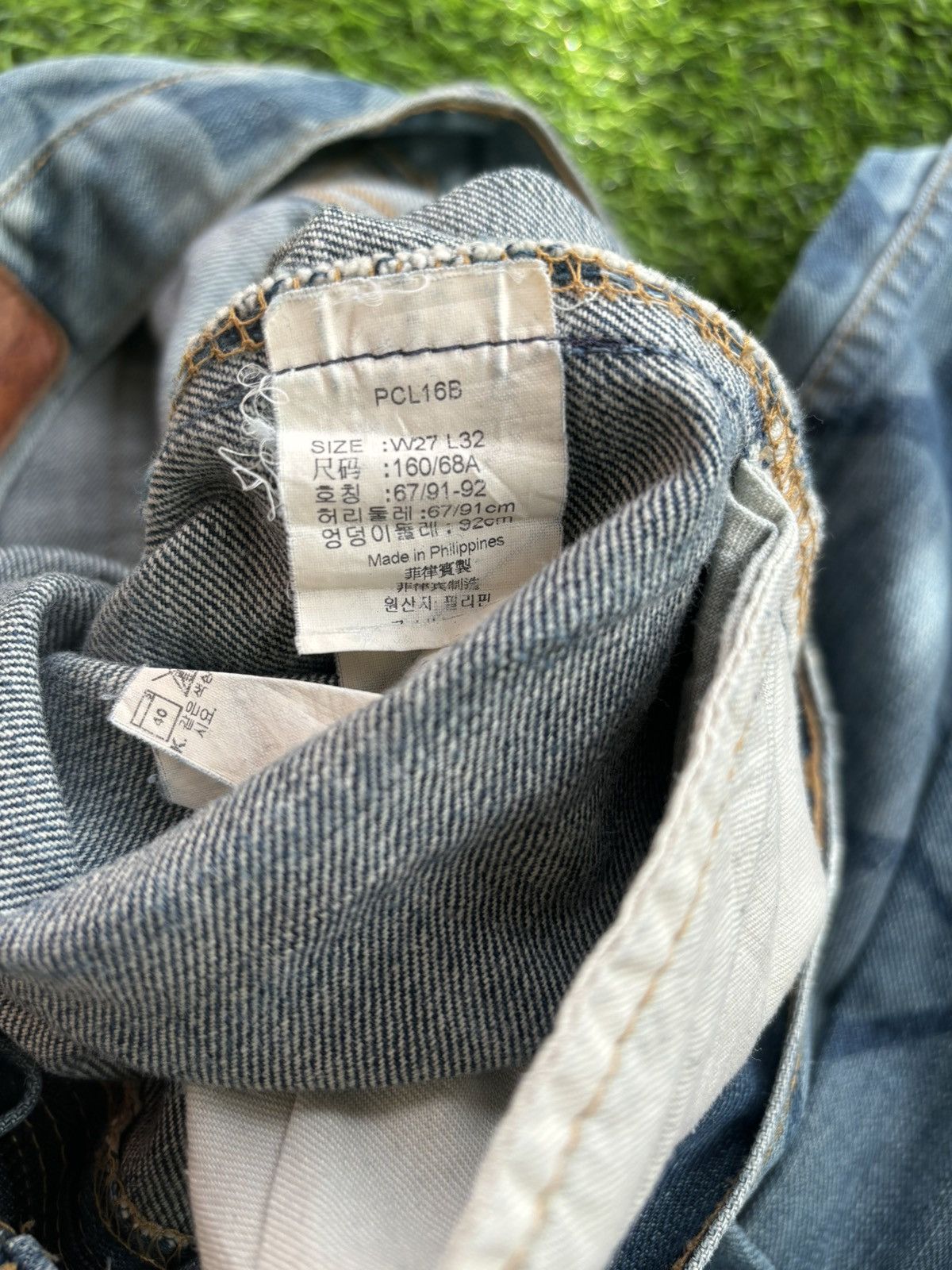 Hysteric Glamour Y2k Flare Levis Rebuild Project Full Print Jeans Size 27" / US 4 / IT 40 - 11 Thumbnail