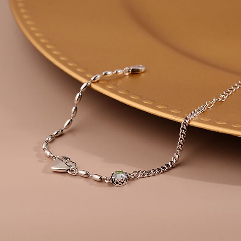 Jewelry Creative Love Heart Necklace Size ONE SIZE - 4 Thumbnail