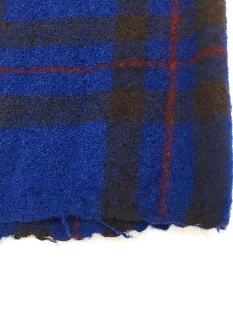 Comme des Garcons Comme des Garcons size S Blue plaid deformed skirt skirt Size 25" / US 0 / IT 36 - 6 Thumbnail
