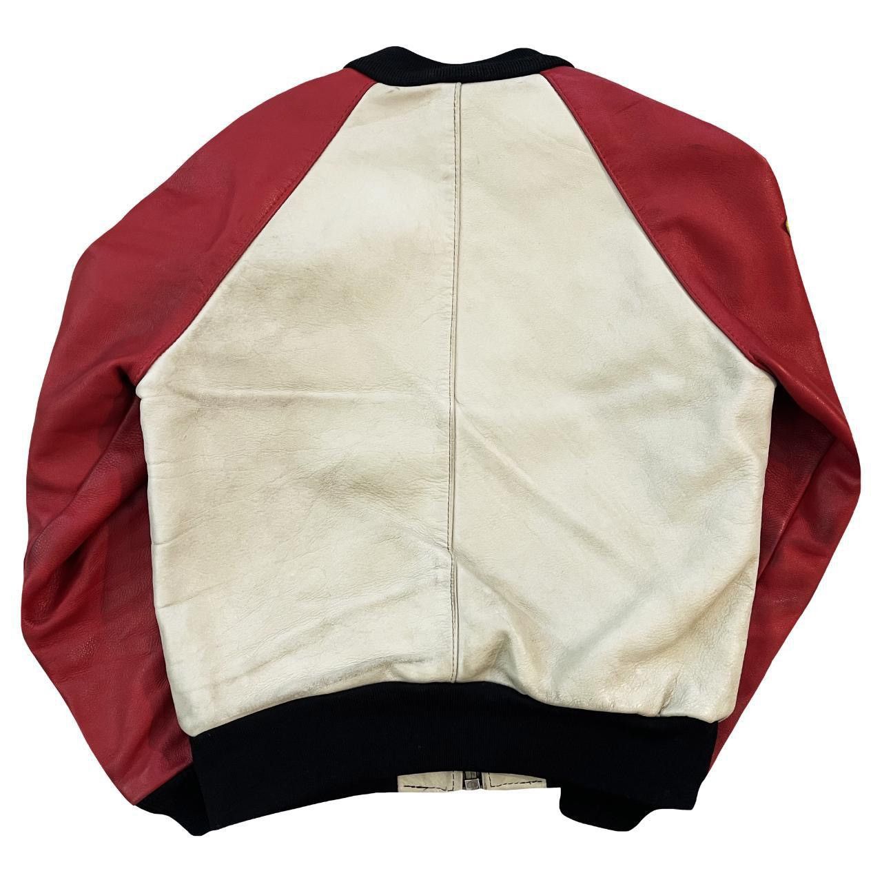 Vanson Leathers Vanson Leathers Race Team Leather Bomber Jacket Size US S / EU 44-46 / 1 - 2 Thumbnail