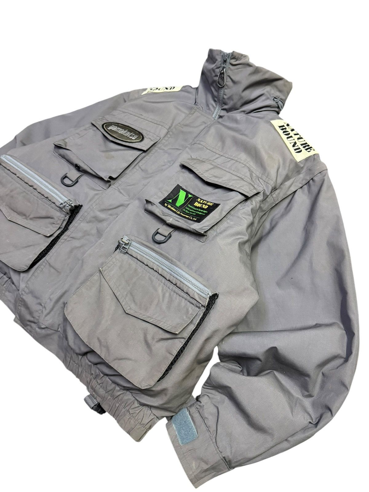 Japanese Brand Vintage 90s Takashima Tactical Jacket(vest) Removeable Sleev Size US M / EU 48-50 / 2 - 2 Thumbnail