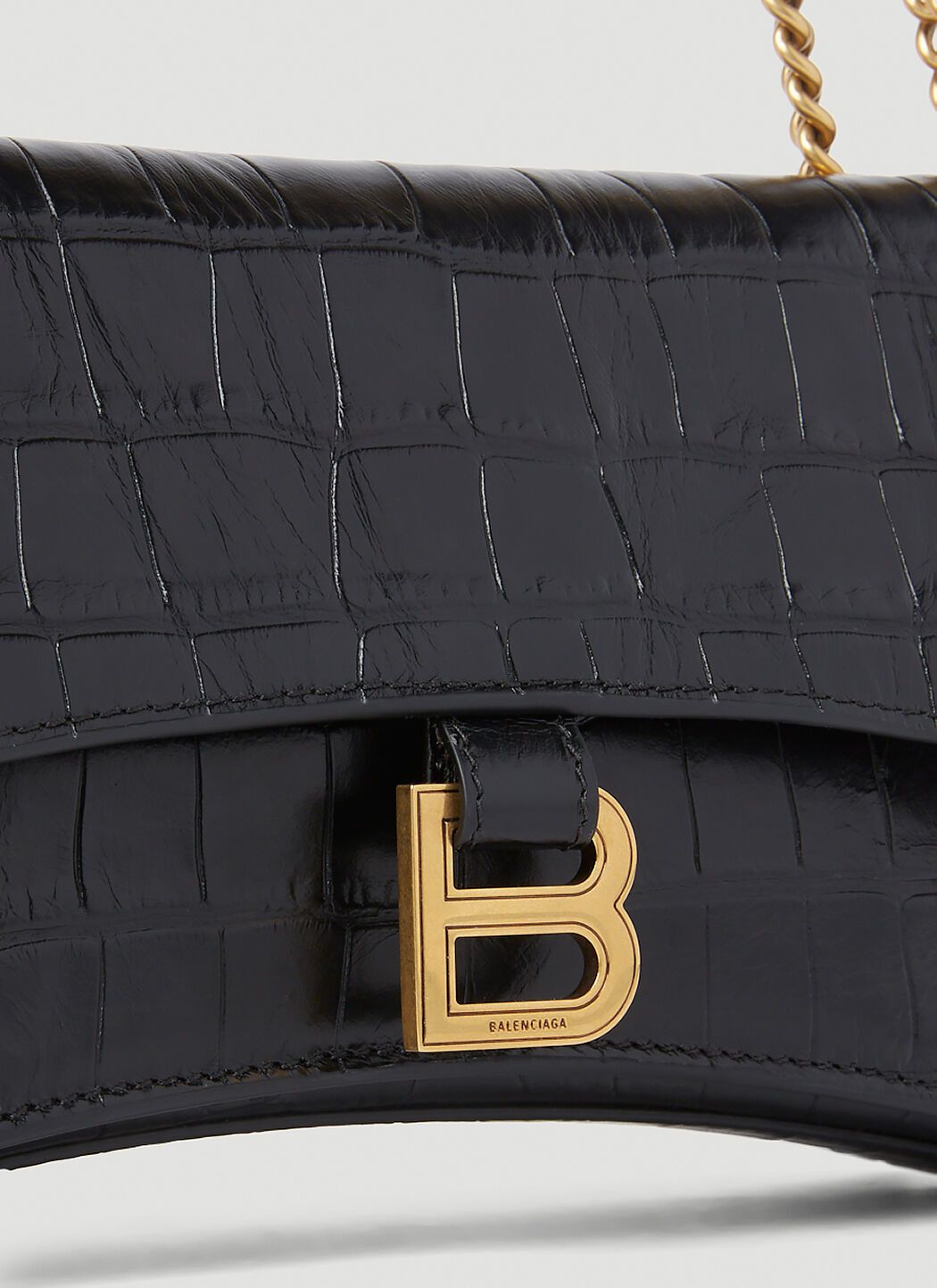 Balenciaga o1bcso1str0325 Size: OS / Crush XS Chain Bag Crocodile Size ONE SIZE - 5 Thumbnail