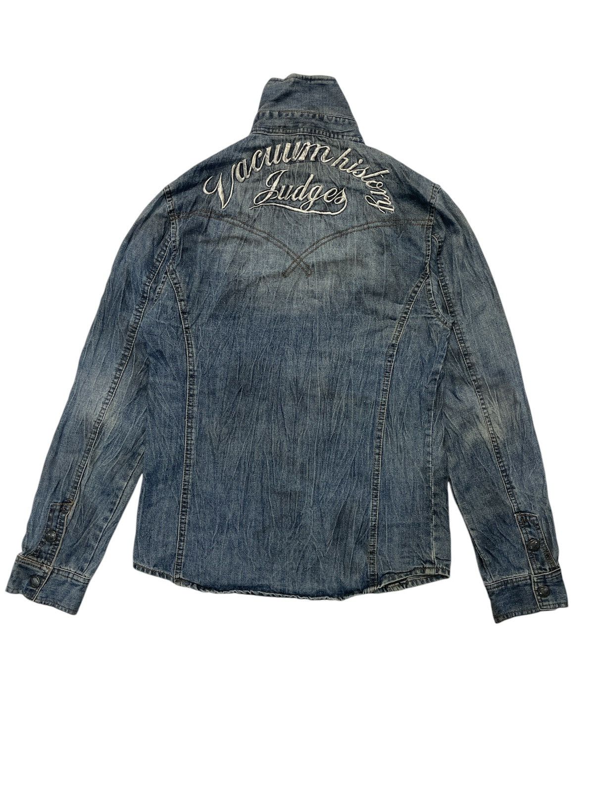 In The Attic In The Attic Trucker Denim Jacket Size US S / EU 44-46 / 1 - 2 Thumbnail