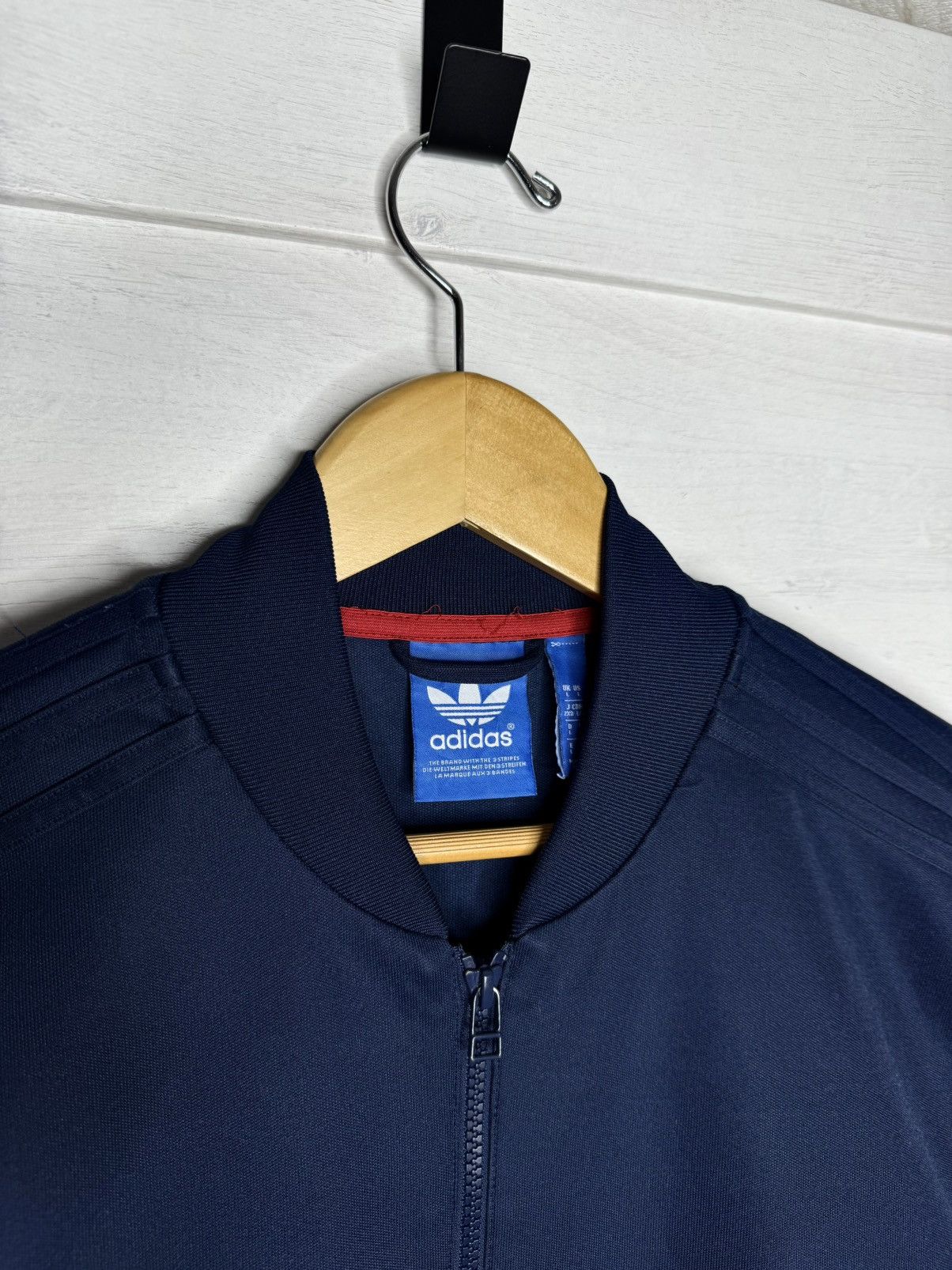 Adidas Adidas Originals Japan Pack Track Jacket Navy Seigaiha Rare Size US L / EU 52-54 / 3 - 7 Thumbnail