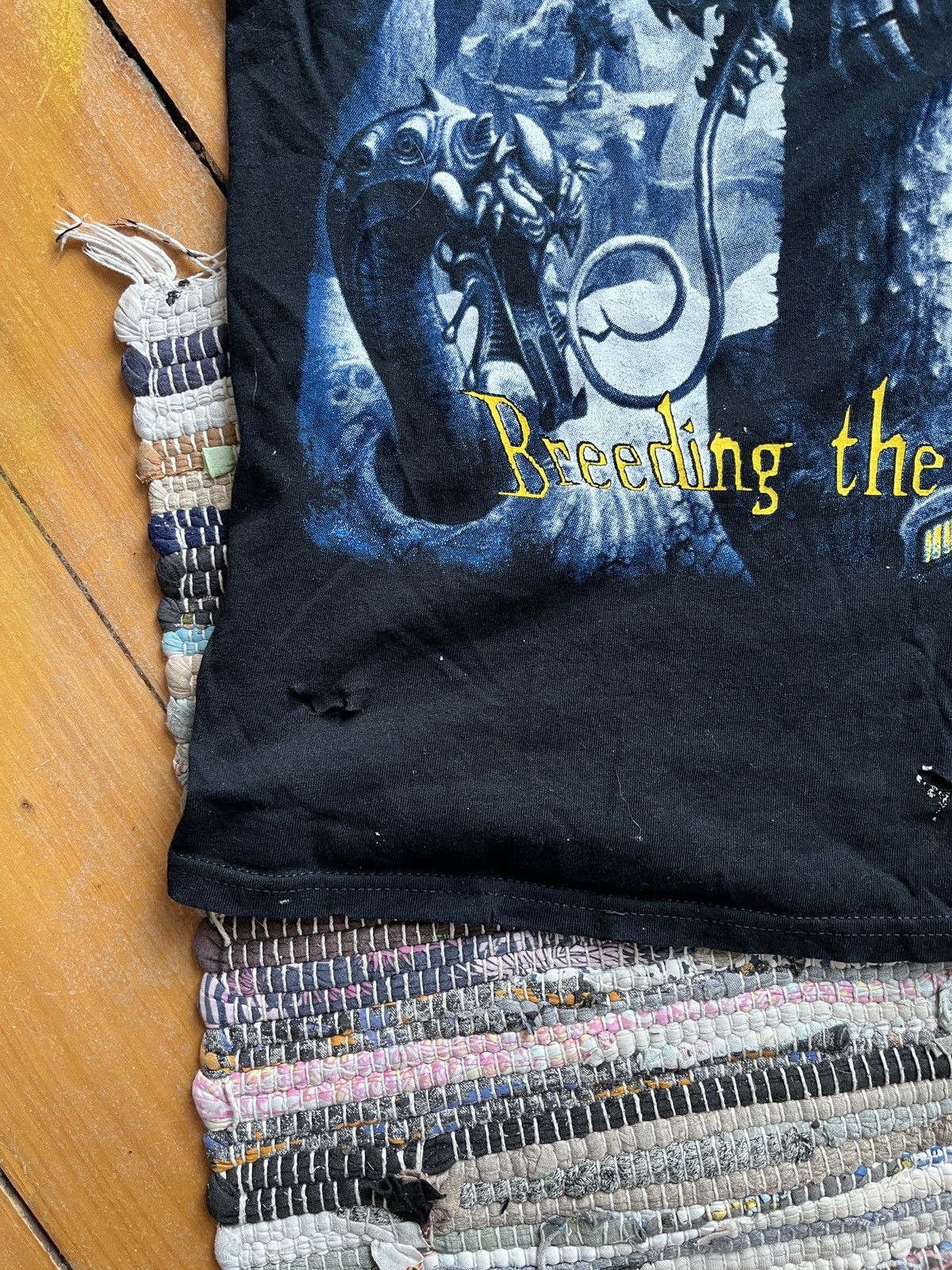 Band Tees × Vintage Suffocation Vintage tee Breeding the spawn 90s t-shirt Size US L / EU 52-54 / 3 - 3 Thumbnail