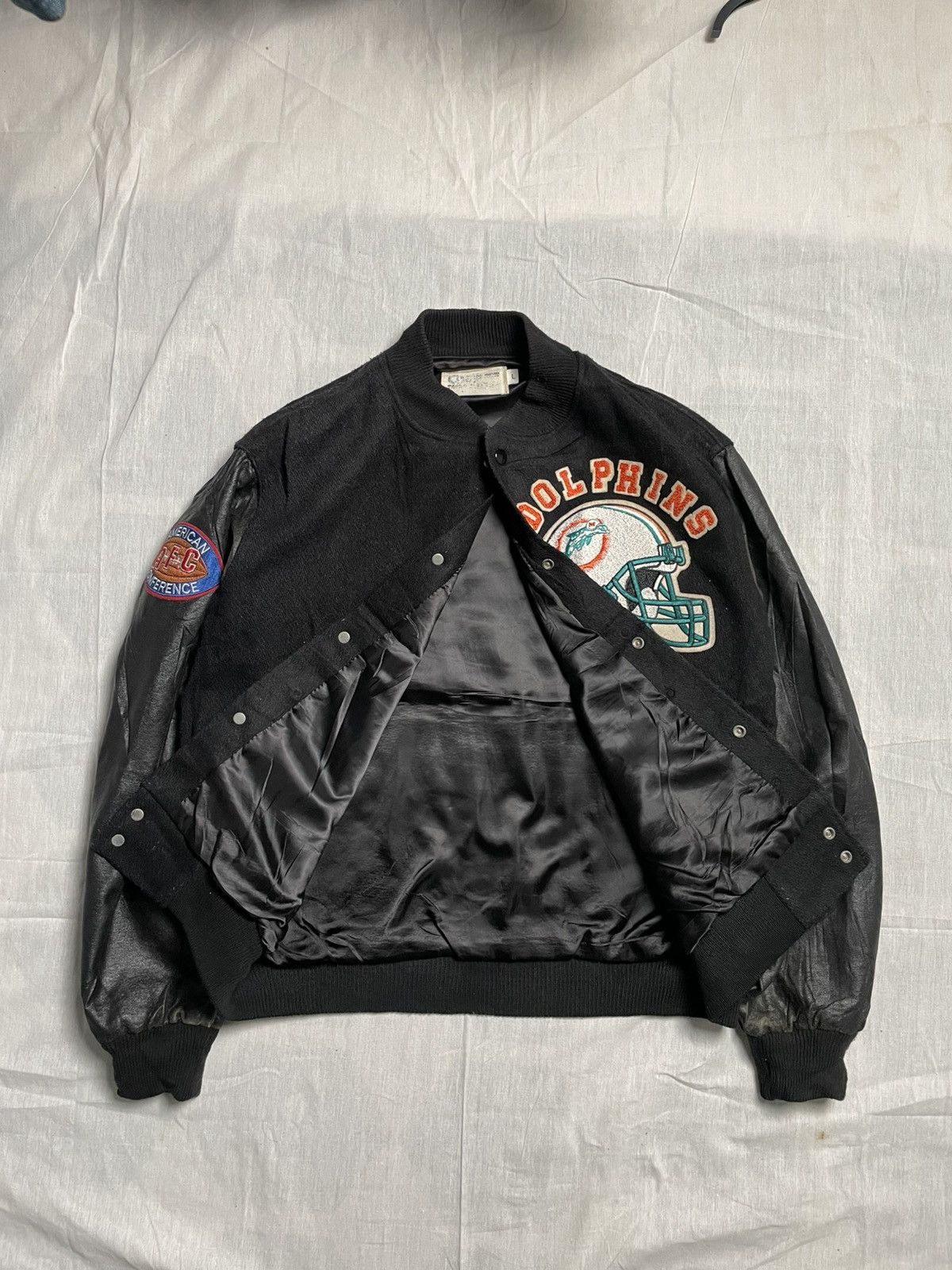 Chalk Line Chalk Line Varsity Bomber Wool Jacket Size US L / EU 52-54 / 3 - 7 Thumbnail