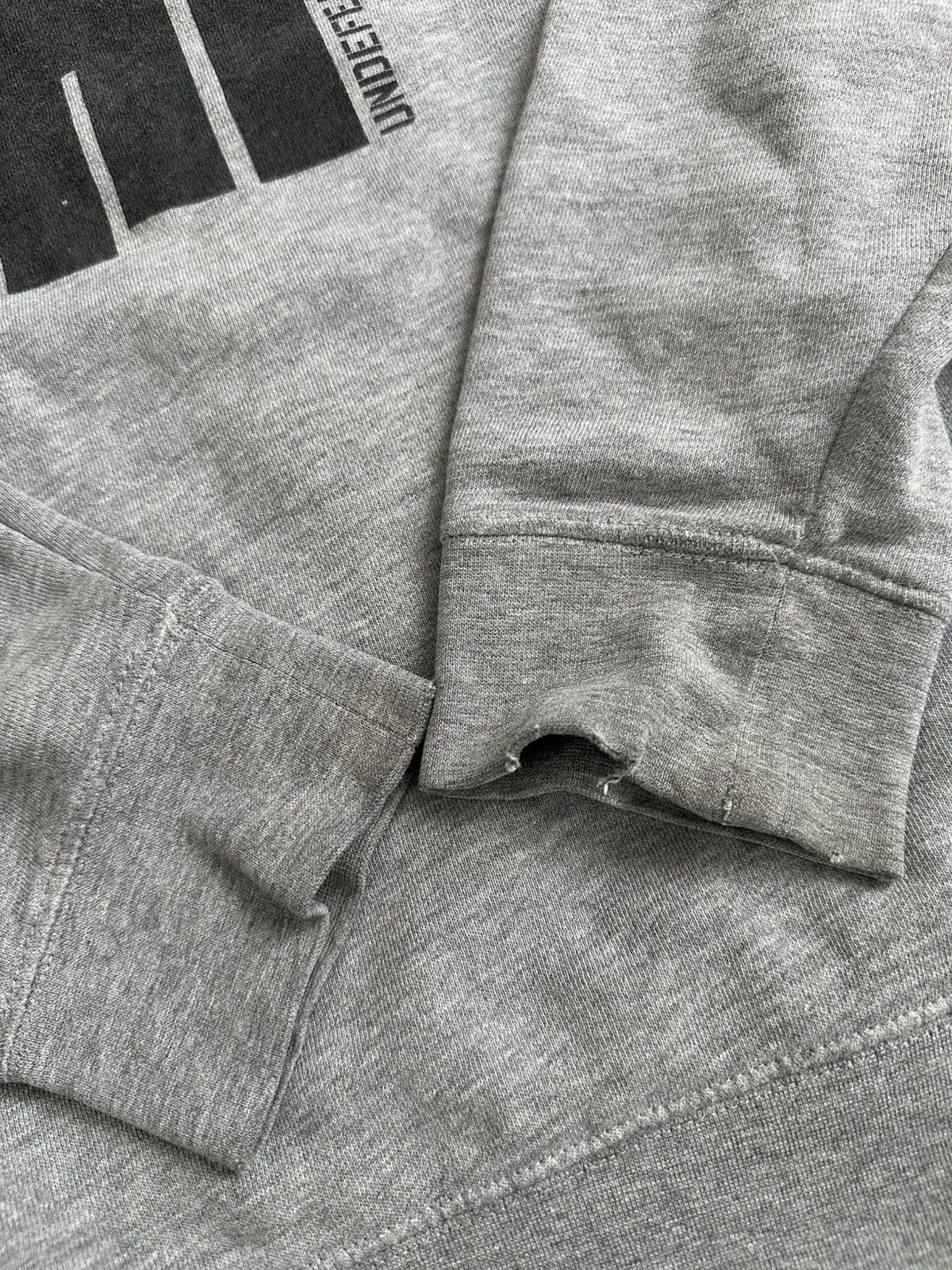 Japanese Brand × Undefeated Undefeated Sweater Grey Streetwear Size Small Size US S / EU 44-46 / 1 - 4 Thumbnail