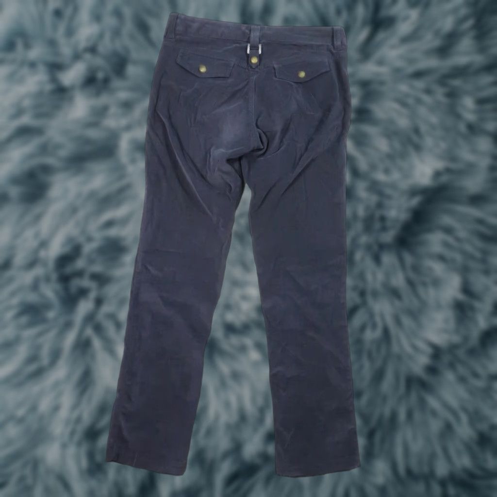 Athleta Athleta Dipper Corduroy Cargo Pants Womens 2P Gray Low Rise Hiking Stretch 30x29 Size 26" / US 2 / IT 38 - 1 Thumbnail