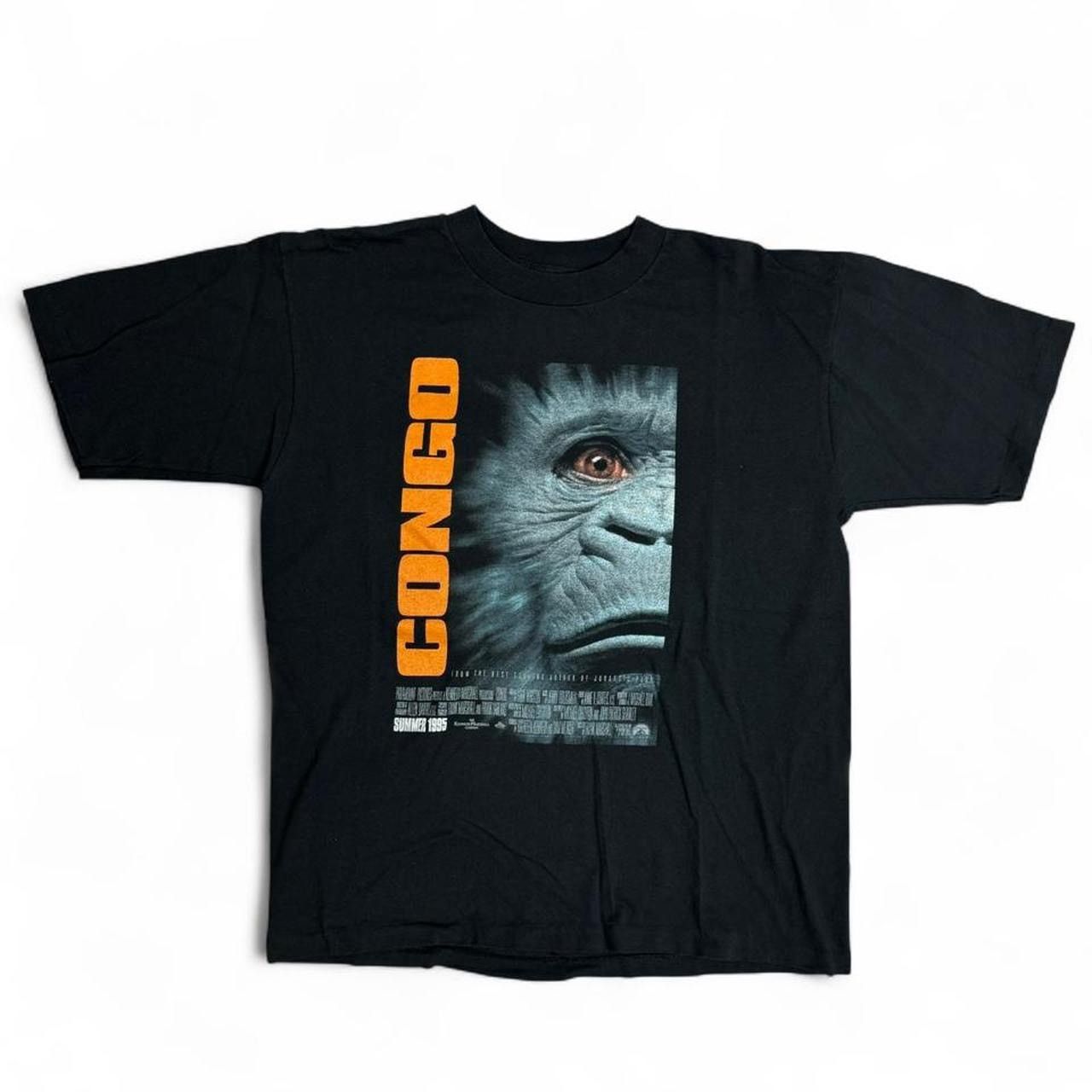 All Sport Vintage 1995 Congo movie promo black cotton t-shirt Size L Size US L / EU 52-54 / 3 - 1 Thumbnail