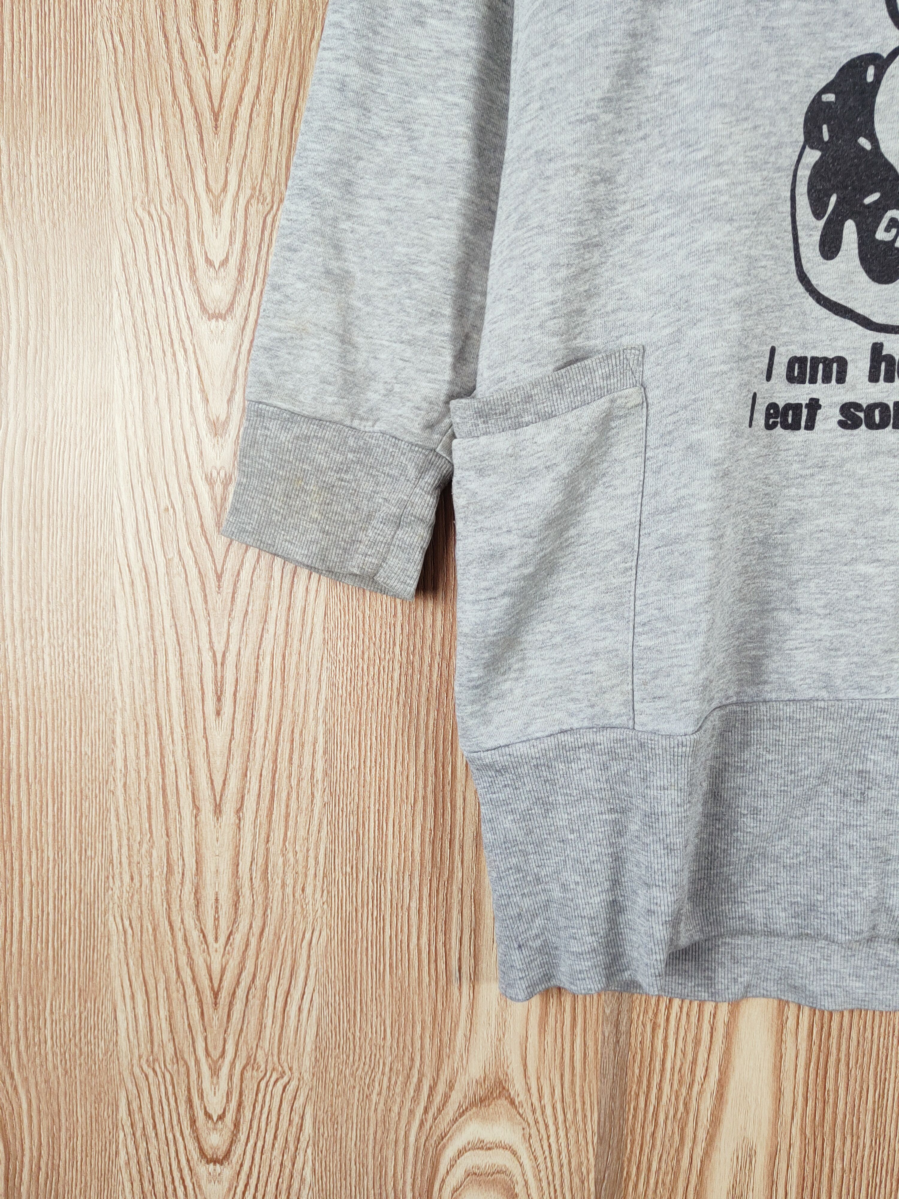 Japanese Brand × Vintage Petit Berry Gray Hoodie Long Sweatshirts Size M / US 6-8 / IT 42-44 - 5 Thumbnail