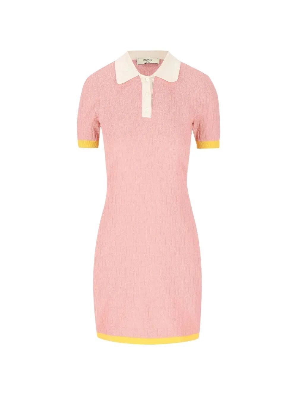 Fendi `Color Block FF` Dress Size M / US 6-8 / IT 42-44 - 1 Thumbnail