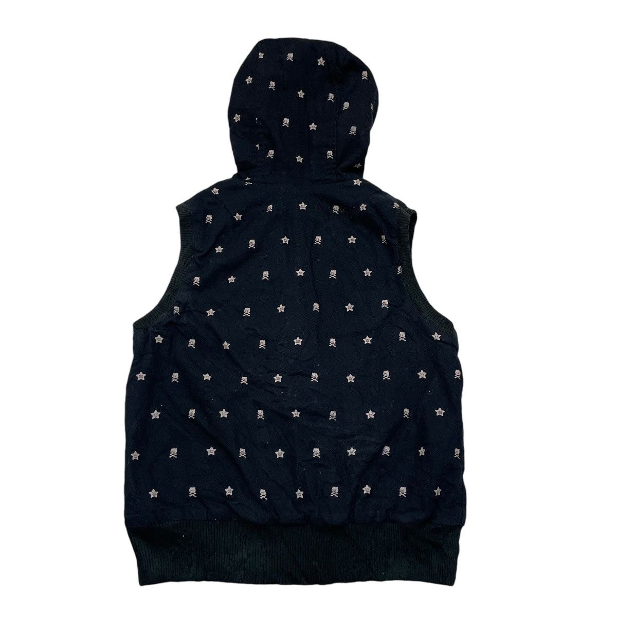 Japanese Brand Japanese Brand Drug Store Monogram Hooded Vest Jacket Size US M / EU 48-50 / 2 - 2 Thumbnail