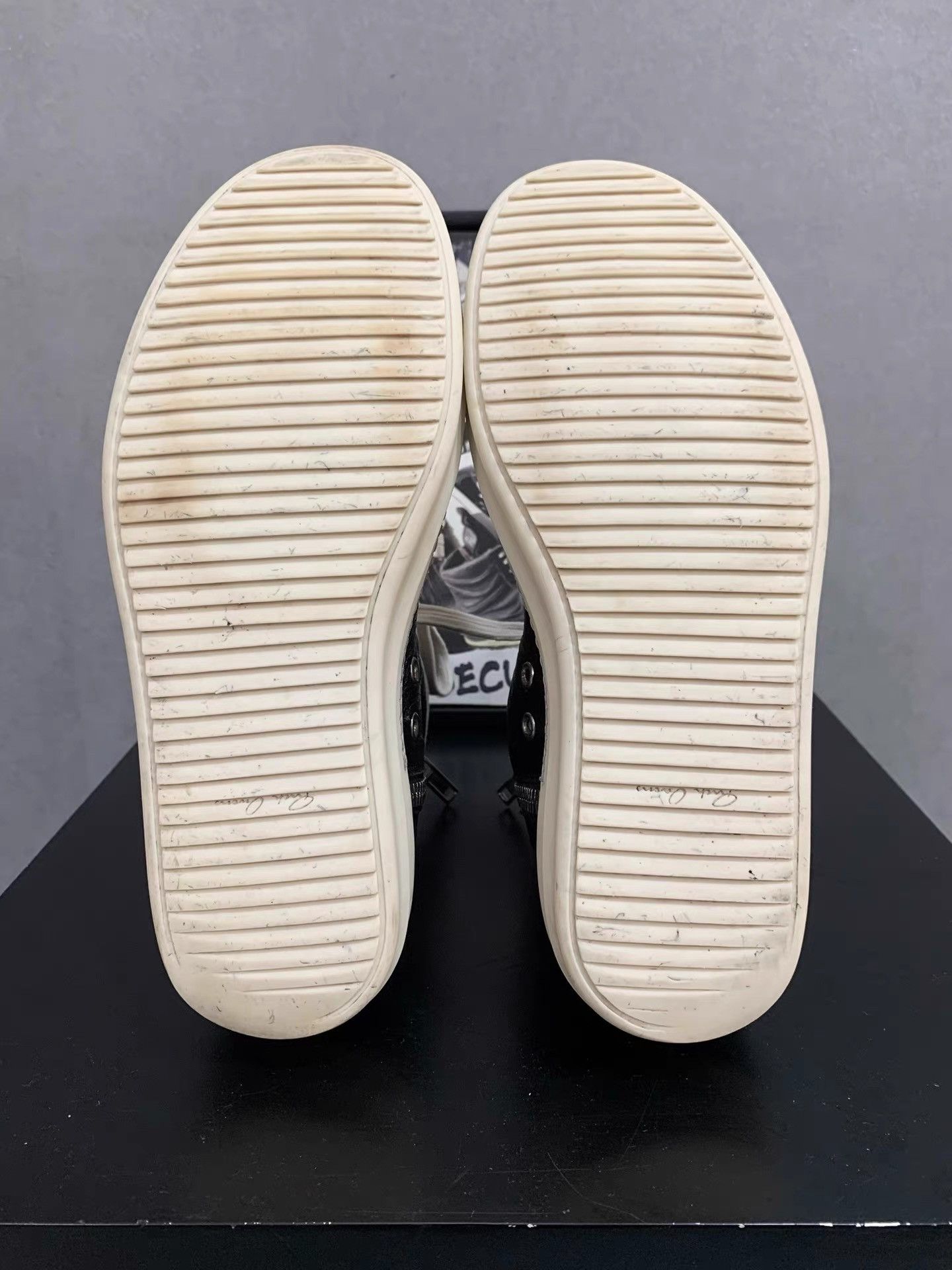 Rick Owens Rick Owens 17SS Crinkled Leather Big Converse K34 Size US 6.5 / EU 39-40 - 8 Thumbnail