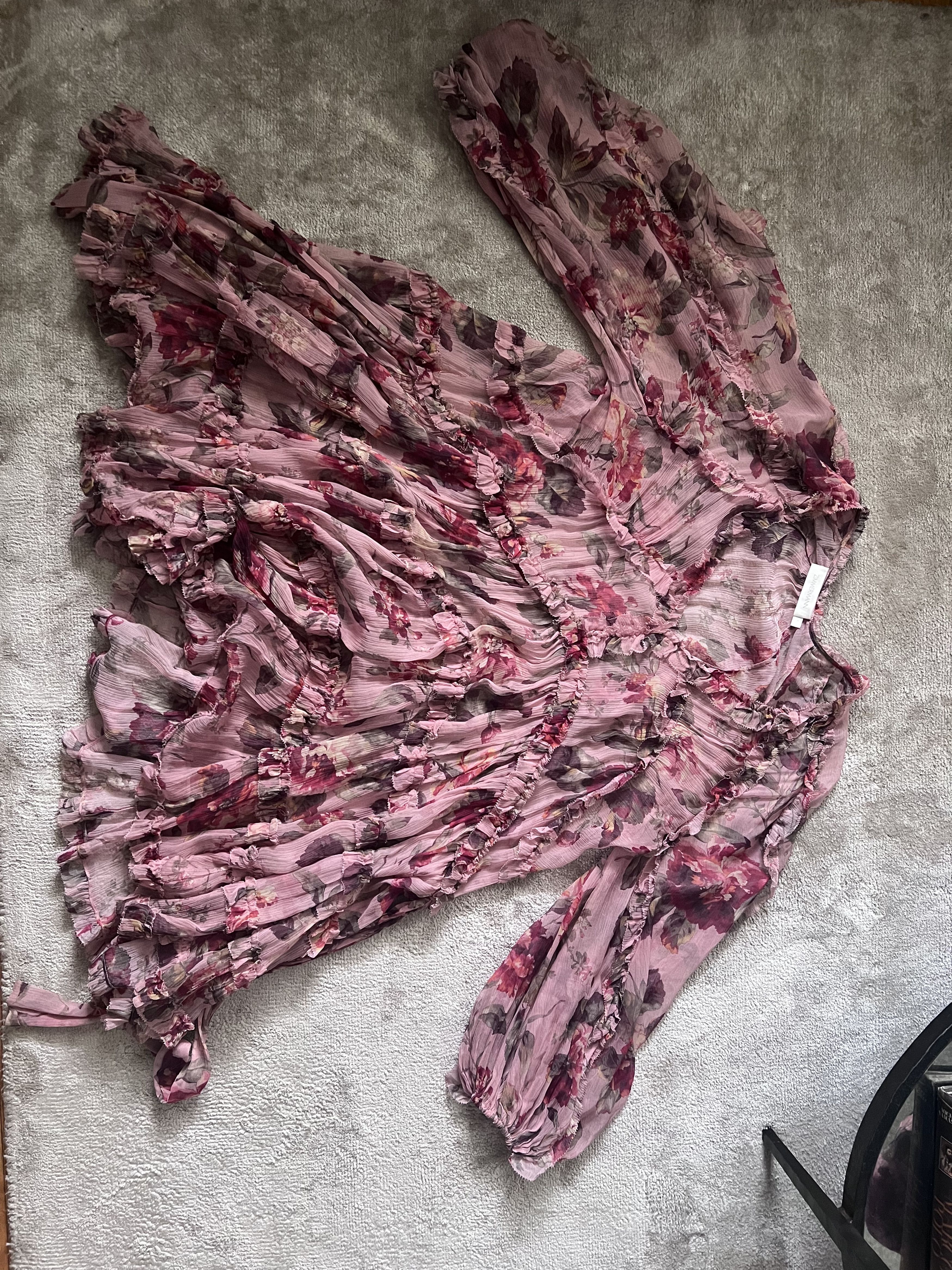 Zimmermann Zimmermann Silk Mini Dress Size S / US 4 / IT 40 - 2 Thumbnail