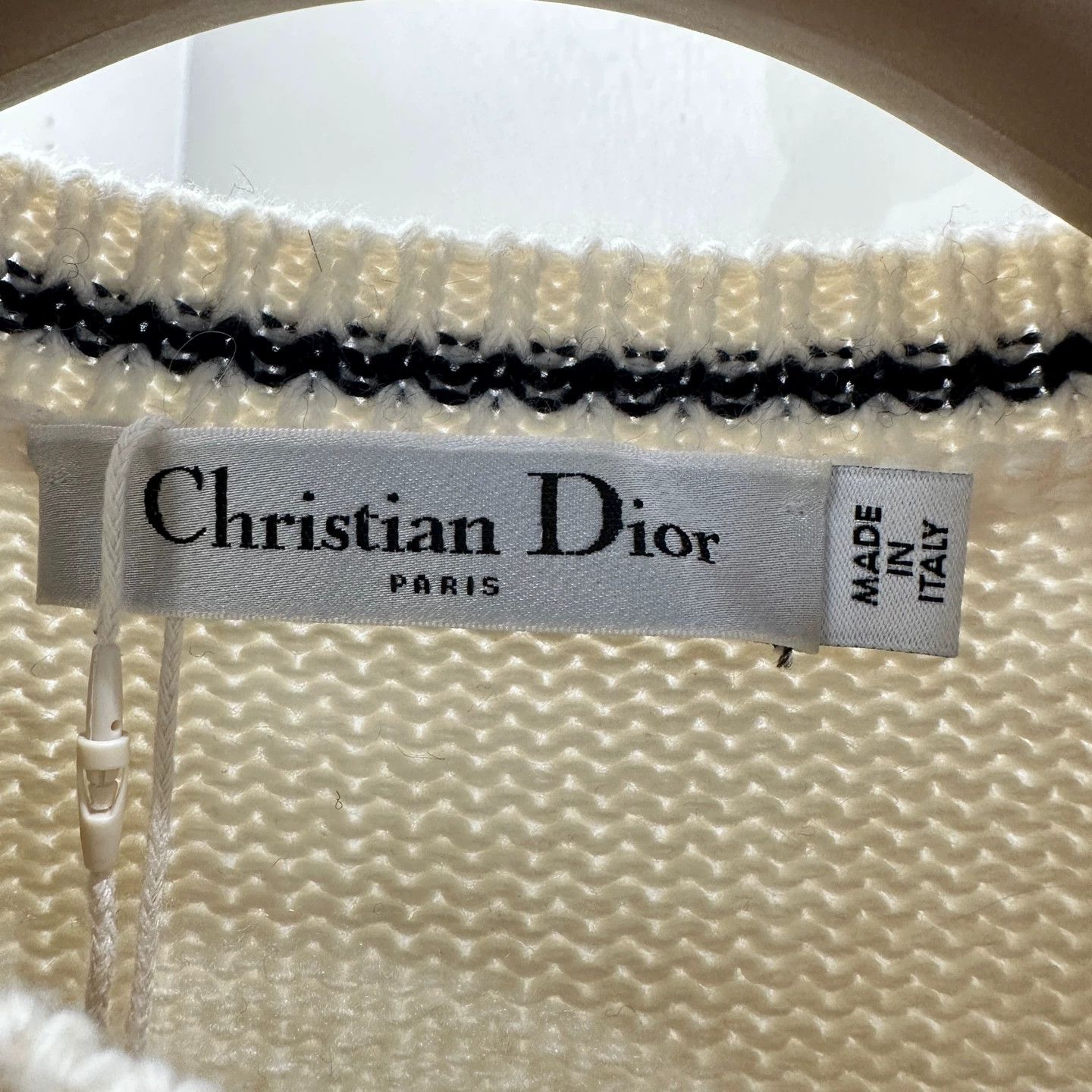 Christian Dior Monsieur Dior may236 Star Motif Wool SS 36 Size XS / US 0-2 / IT 36-38 - 3 Thumbnail