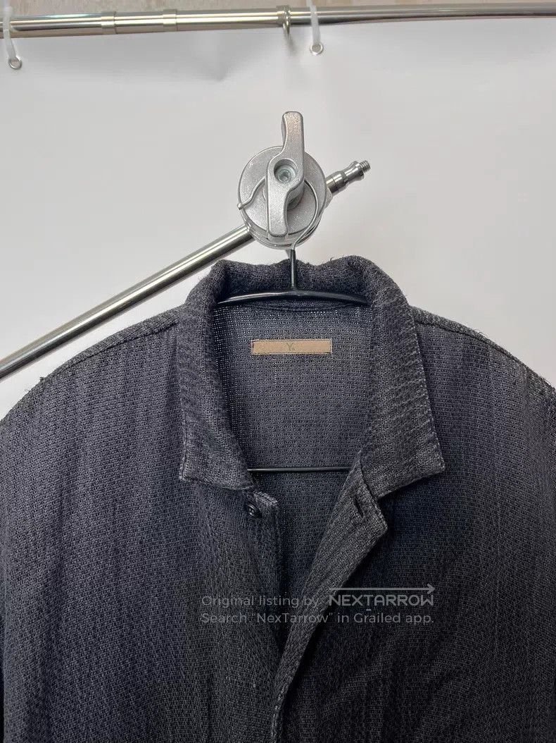 Yohji Yamamoto YOHJI YAMAMOTO Linen Blend Flowing Shirt Size US L / EU 52-54 / 3 - 3 Thumbnail