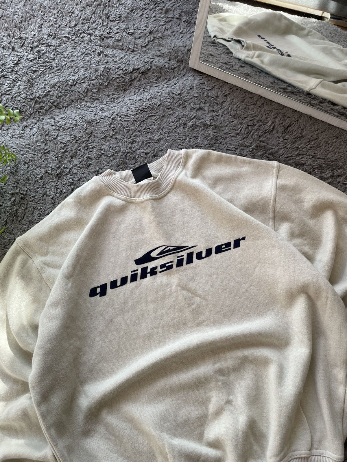 Quiksilver × Vintage 00s Quicksilver Sweatshirt Streetwear Vintage Logo Y2k Rare Size US M / EU 48-50 / 2 - 3 Thumbnail