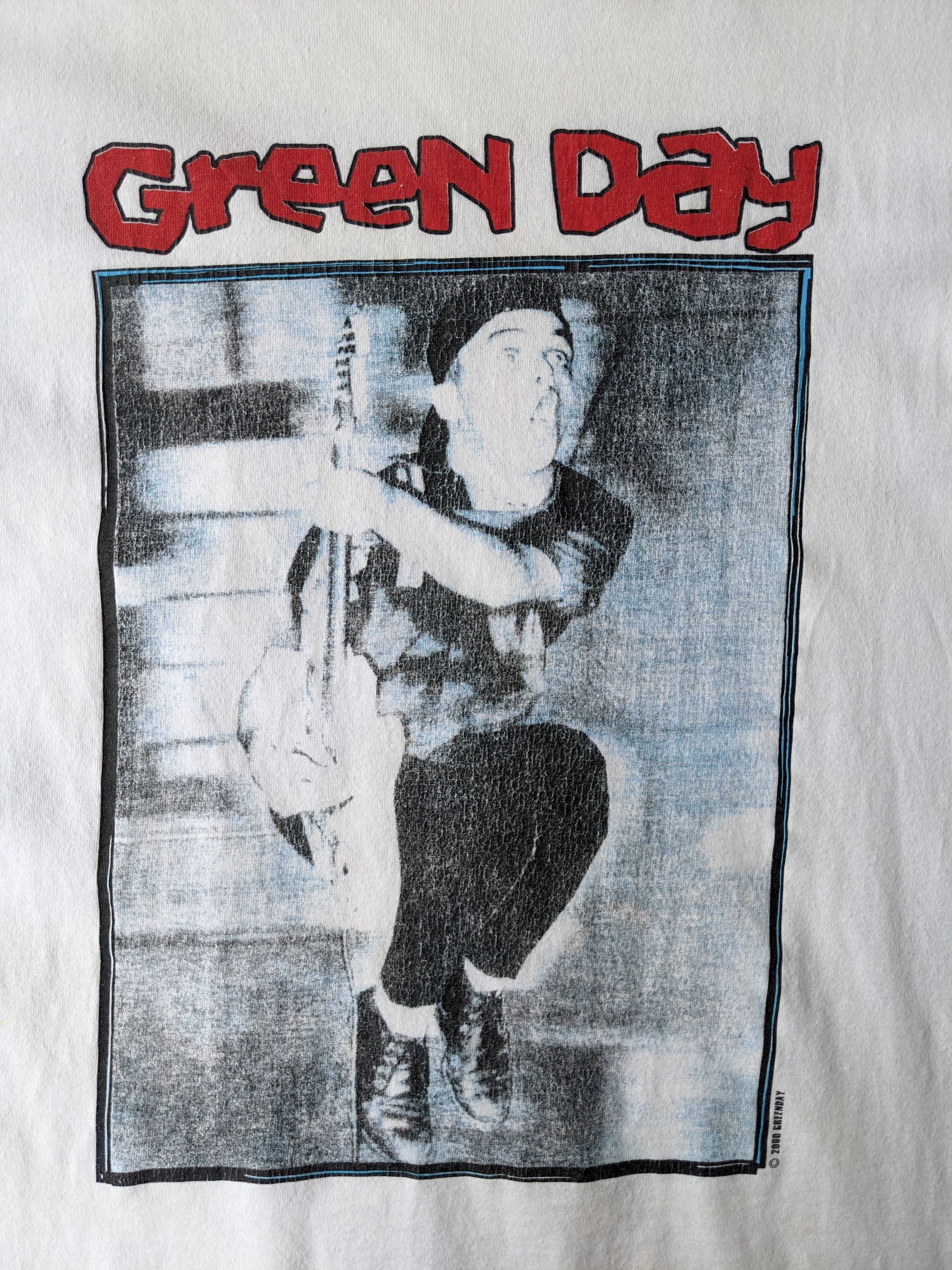 Band Tees Vintage Green Day Tour 1991 Size US L / EU 52-54 / 3 - 3 Thumbnail