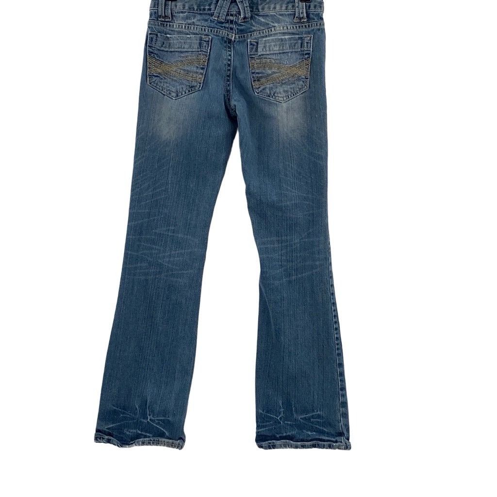 Aeropostale Aeropostale Denim Low Rise Hailey Skinny Flare Jeans SZ 1/2 Size 25" / US 0 / IT 36 - 2 Thumbnail