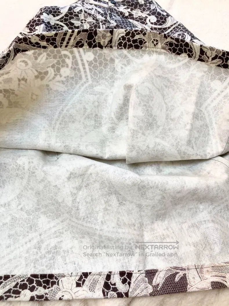 Comme des Garcons Comme Des Garcons size S Patterned vintage skirt Size 23" - 4 Thumbnail