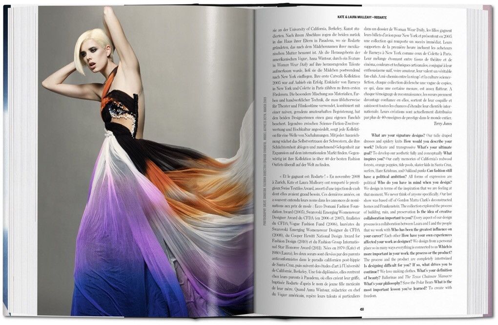 Designer × Taschen 100 Contemporary Fashion Designers by Terry Jones Hardcover Size ONE SIZE - 3 Thumbnail