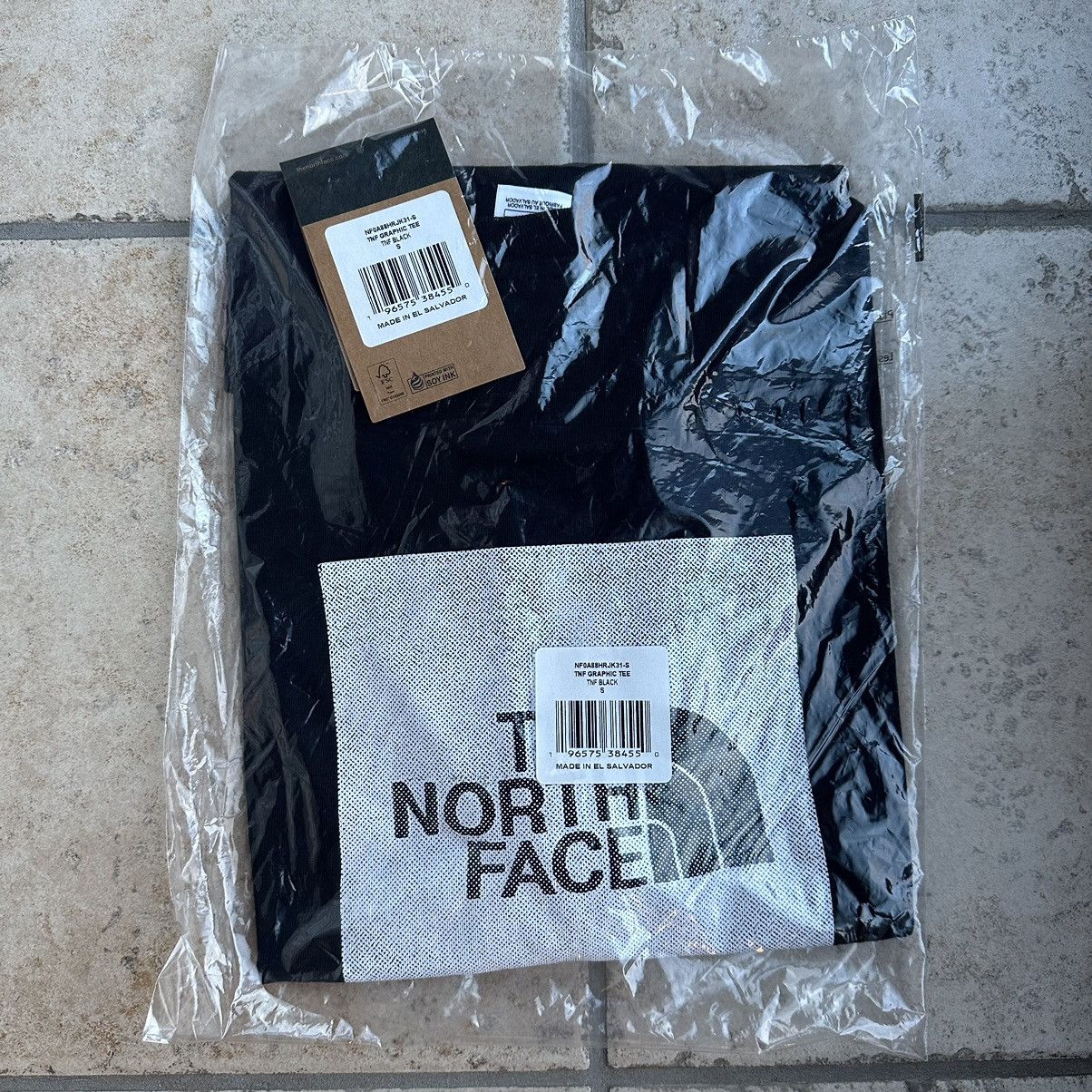 image of Supreme The North Face S/s Top Black Size Small, Men's