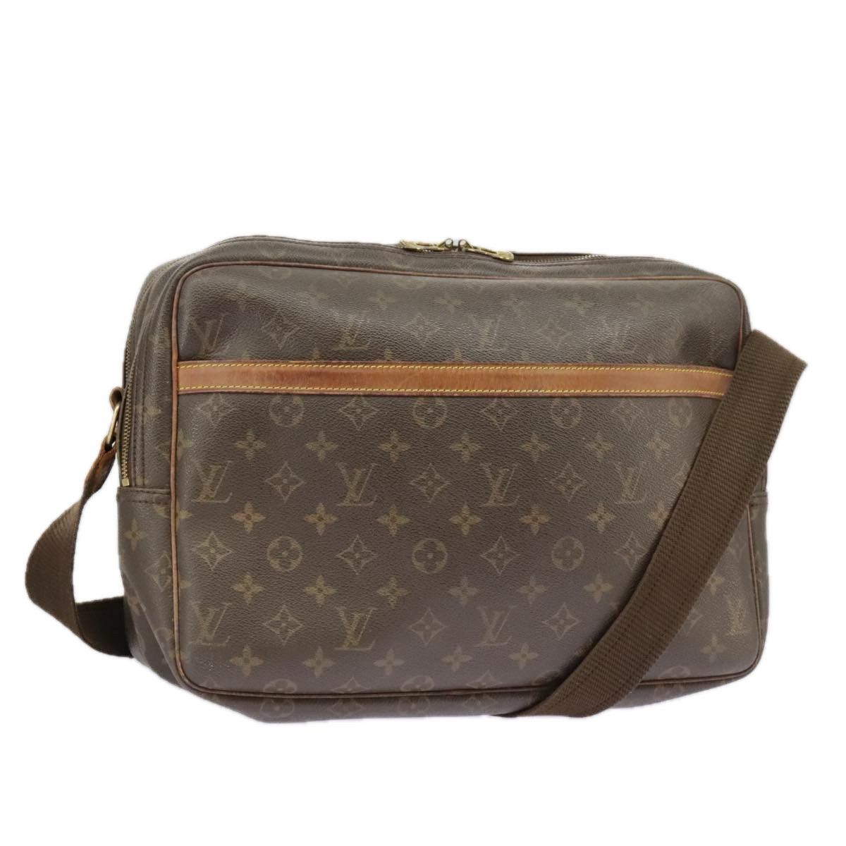 Louis Vuitton Reporter Brown Canvas Shoulder Bag (Pre-Owned) Size ONE SIZE - 1 Thumbnail