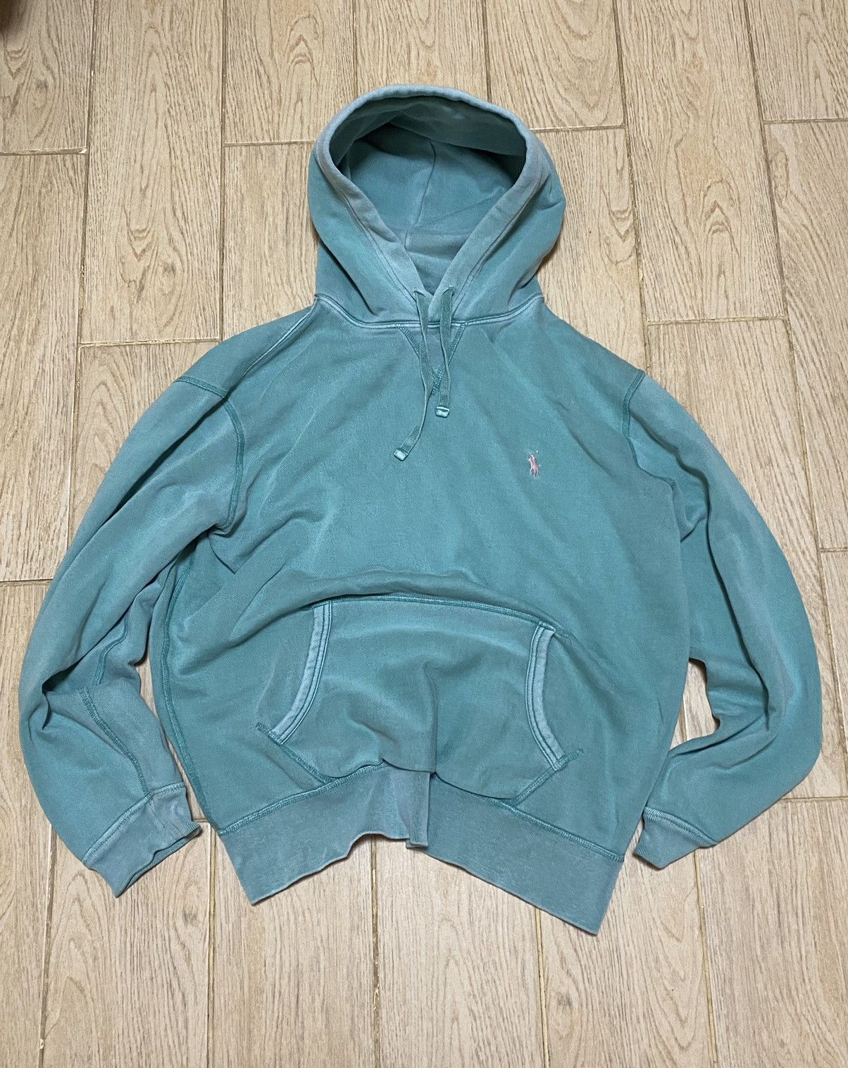 Polo Ralph Lauren × Vintage Vintage Polo Ralph Lauren distressed hoodie Size US M / EU 48-50 / 2 - 1 Thumbnail