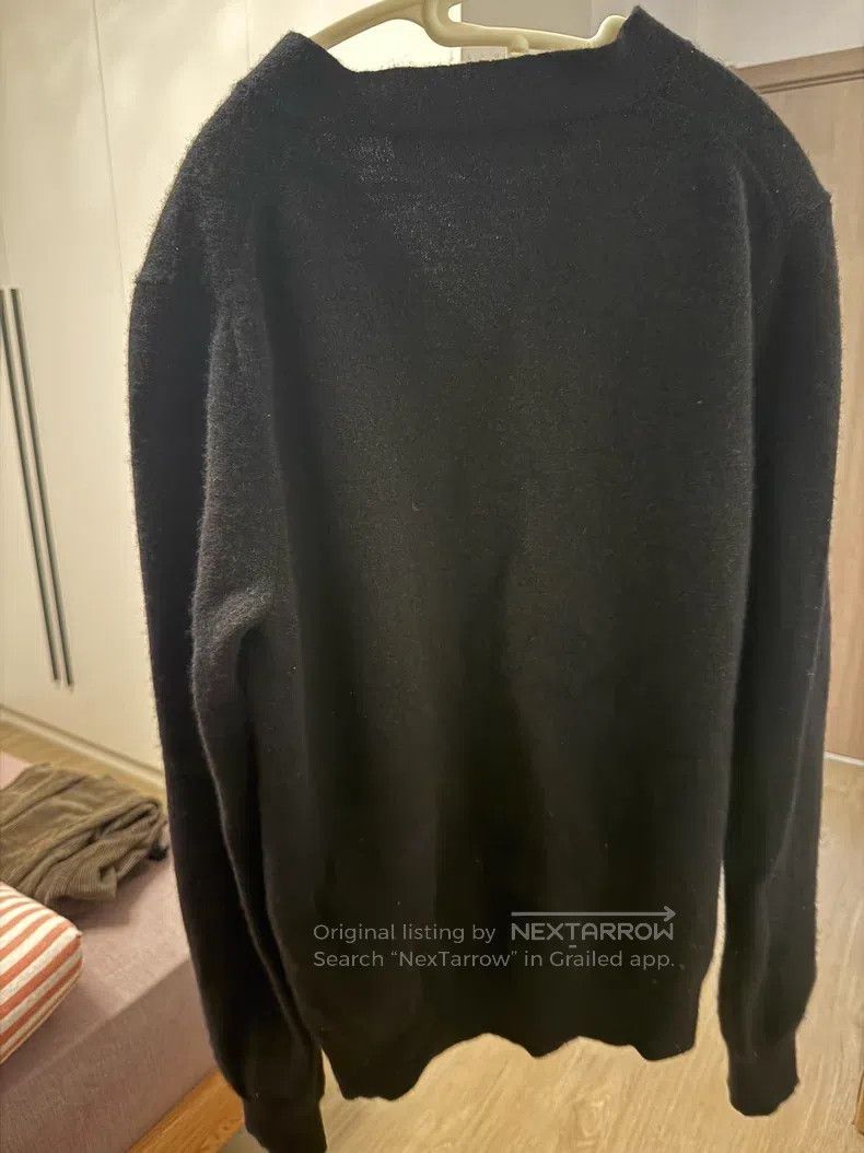 Comme des Garcons Comme des Garcons Black Wool Cardigan Size US M / EU 48-50 / 2 - 2 Thumbnail