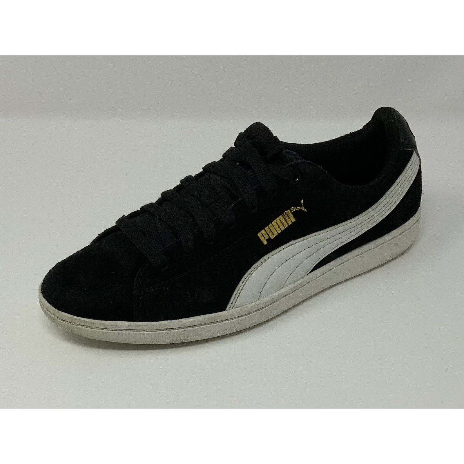 Puma Puma Vikky Suede Black Womens US Size 8.5 Sneakers Size US 8.5 / IT 38.5 - 2 Thumbnail